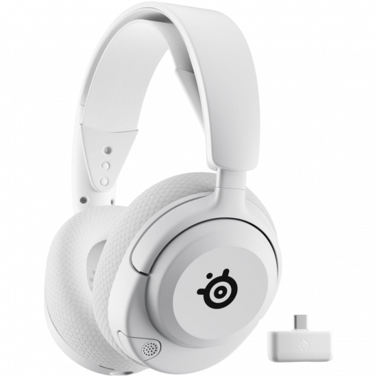SteelSeries Arctis Nova 5 Wireless Gaming Headset - White SteelSeries Arctis Nova 5 Wireless Gaming Headset - White