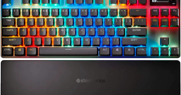 APEX PRO TKL WL GEN 3 PN:64876 ✨ STEELSERIES Apex Pro TKL WL Gen 3 (Funk (RF), Bluetooth, USB