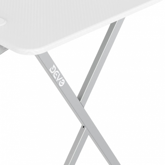 Devo Gaming Table - Basic Attention - White