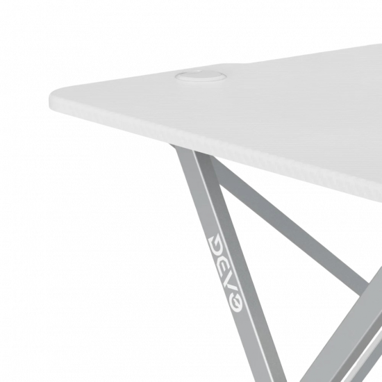 Devo Gaming Table - Basic Attention - White