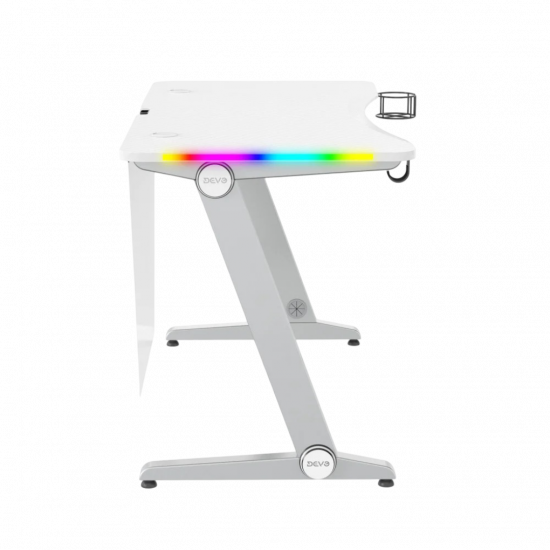 Devo Gaming Table - Axie - White