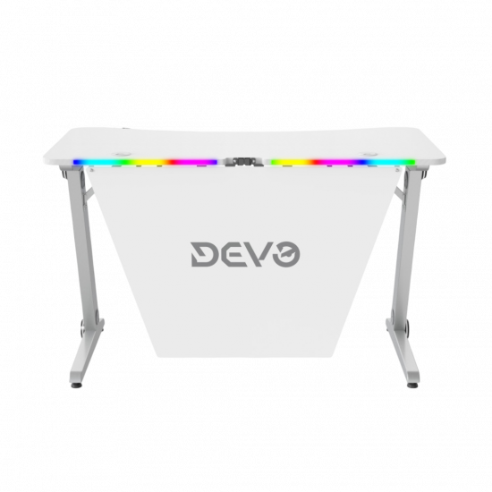 Devo Gaming Table - Axie - White