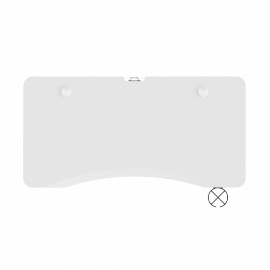 Devo Gaming Table - Axie - White