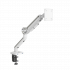 Devo Gaming Monitor Arm - Flexi Pro 1 - White/Silver