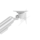 Devo Gaming Monitor Arm - Flexi Pro 1 - White/Silver Devo Gaming Monitor Arm - Flexi Pro 1 - White/Silver