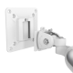 Devo Gaming Monitor Arm - Flexi Pro 1 - White/Silver Devo Gaming Monitor Arm - Flexi Pro 1 - White/Silver