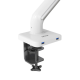 Devo Gaming Monitor Arm - Flexi Pro 1 - White/Silver Devo Gaming Monitor Arm - Flexi Pro 1 - White/Silver