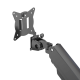 Devo Gaming Wall Monitor Arm - 2 Monitors