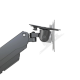 Devo Gaming Wall Monitor Arm - 2 Monitors