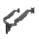 Devo Gaming Wall Monitor Arm - 2 Monitors