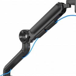 Devo Gaming Monitor Arm - Flexi Pro 1 - Black