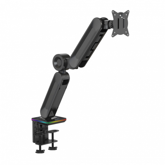 Devo Gaming Monitor Arm - Flexi Elite 1 - Black