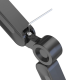 Devo Gaming Monitor Arm - Flexi Elite 1 - Black