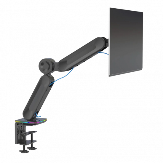 Devo Gaming Monitor Arm - Flexi Elite 1 - Black