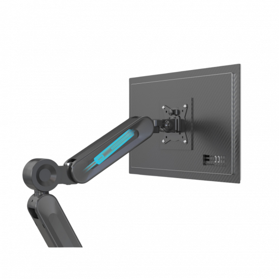 Devo Gaming Monitor Arm - Flexi Elite 1 - Black