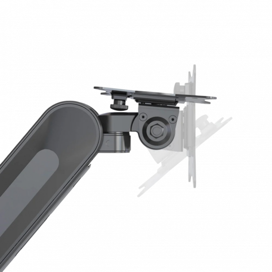 Devo Gaming Monitor Arm - Flexi Elite 1 - Black