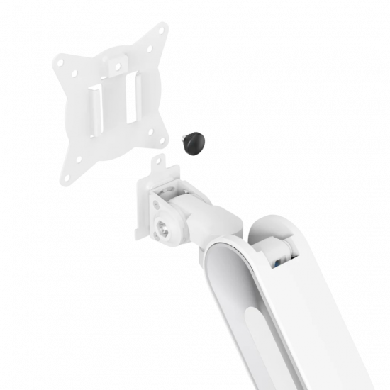 Devo Gaming Monitor Arm - Flexi Elite 1 - White Devo Gaming Monitor Arm - Flexi Elite 1 - White