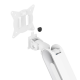 Devo Gaming Monitor Arm - Flexi Elite 1 - White Devo Gaming Monitor Arm - Flexi Elite 1 - White