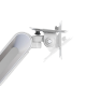Devo Gaming Monitor Arm - Flexi Elite 1 - White Devo Gaming Monitor Arm - Flexi Elite 1 - White