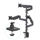 Devo Gaming Monitor Arm - TriFlex Devo Gaming Monitor Arm - TriFlex