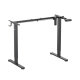 Devo Gaming Table - Agr Lite Frame - Black Devo Gaming Table - Agr Lite Frame - Black