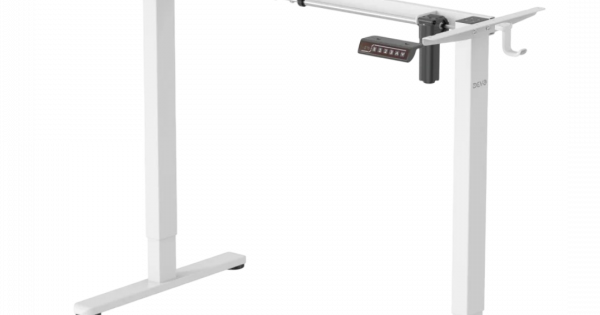 Devo Gaming Table - Agr Lite Frame - White
