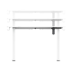 Devo Gaming Table - Agr Lite Frame - White Devo Gaming Table - Agr Lite Frame - White