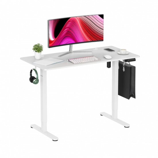 Devo Gaming Table - Agr Lite Frame - White Devo Gaming Table - Agr Lite Frame - White
