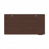 Devo Gaming Table - Agr Lite Tabletop - 120x60 - Dark Walnut