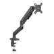 Devo Gaming Monitor Arm - Flexi Lite 1 - Black