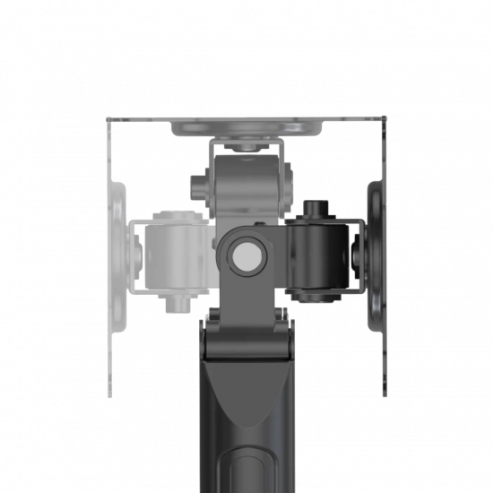 Devo Gaming Monitor Arm - Flexi Lite 1 - Black