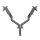 Devo Gaming Monitor Arm - Flexi Lite 2 - Black