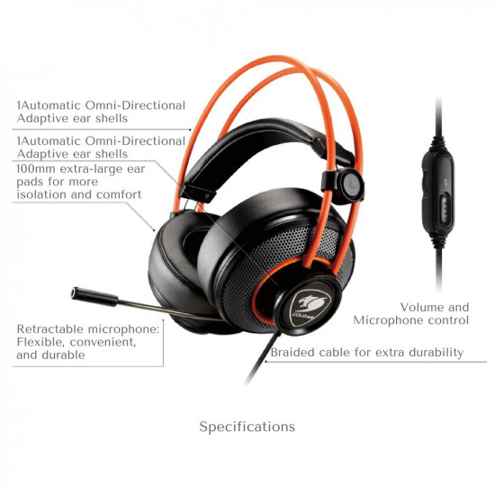 Cougar Headset Immersa Stereo Cougar Headset Immersa Stereo