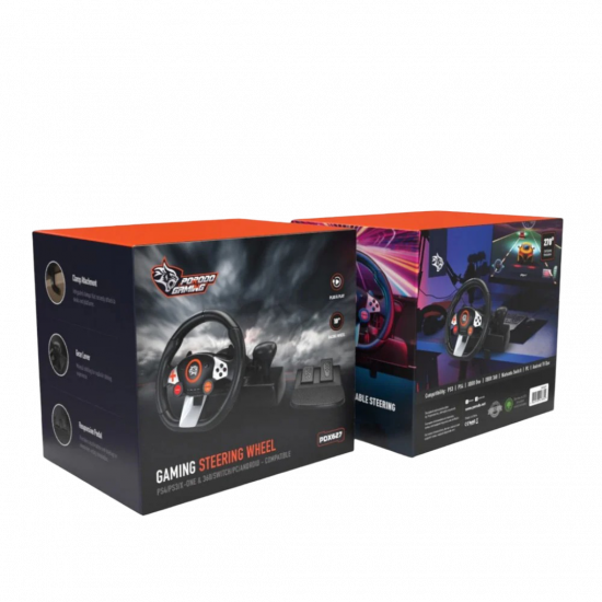 Porodo Gaming 7in1 Steering Wheel