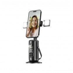 Porodo Multifunctional Foldable Phone Stand with Face Tracking Porodo Multifunctional Foldable Phone Stand with Face Tracking