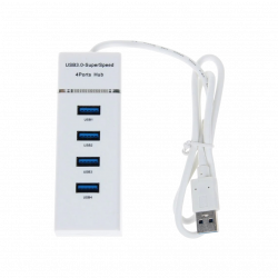 USB 3.0 Hub – 4-Port - White