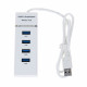 USB 3.0 Hub – 4-Port - White USB 3.0 Hub – 4-Port - White