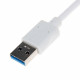 USB 3.0 Hub – 4-Port - White USB 3.0 Hub – 4-Port - White