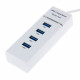 USB 3.0 Hub – 4-Port - White USB 3.0 Hub – 4-Port - White