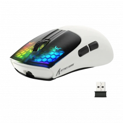 Attack Shark X5 Lightweight Mouse – White / Black