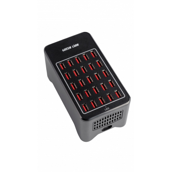 Green Lion Multiport 25 Charging Station 150W - Black Green Lion Multiport 25 Charging Station 150W - Black
