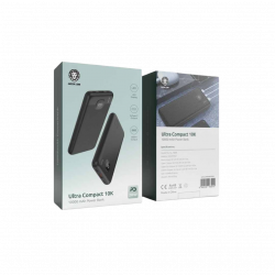 Green Lion Ultra Compact Power Bank PD 20W 10000mAh - Black