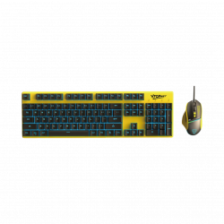Motospeed CK700 pro Keyboard and mouse combo - Yellow