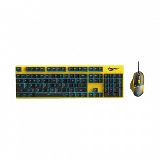 Motospeed CK700 pro Keyboard and mouse combo - Yellow