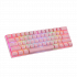 Motospeed CK62 Gaming keyboard Pink - Red Switch