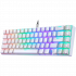 Motospeed ck67 RGB Mechanical Game Keyboard White - Blue Arabic Switch