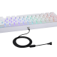 Motospeed ck67 RGB Mechanical Game Keyboard White - Blue Arabic Switch Motospeed ck67 RGB Mechanical Game Keyboard White - Blue Arabic Switch