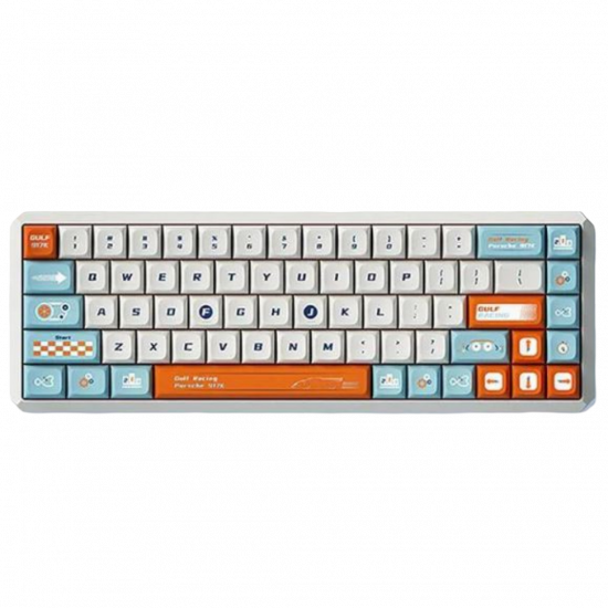 Darmoshark K5 Luxury Wired+2.4G Wireless Dual-mode Mechanical Keyboard White - Red Switch Darmoshark K5 Luxury Wired+2.4G Wireless Dual-mode Mechanical Keyboard White - Red Switch