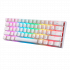 Motospeed SK62 RGB Mechanical Game Keyboard White - Blue Arabic Switch