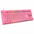 Motospeed CK82 RGB Mechanical Game Keyboard Pink - Red Switch